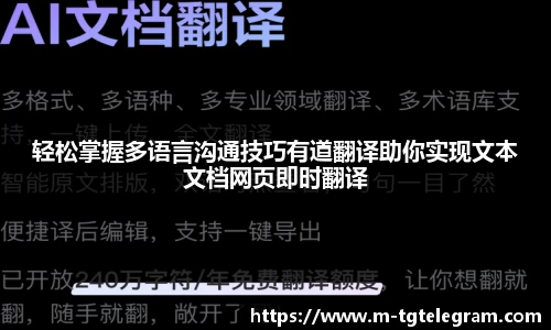 轻松掌握多语言沟通技巧有道翻译助你实现文本文档网页即时翻译