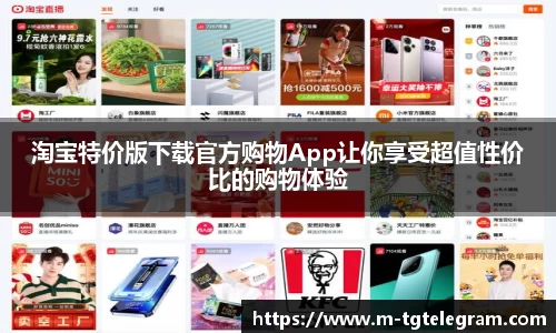 淘宝特价版下载官方购物App让你享受超值性价比的购物体验